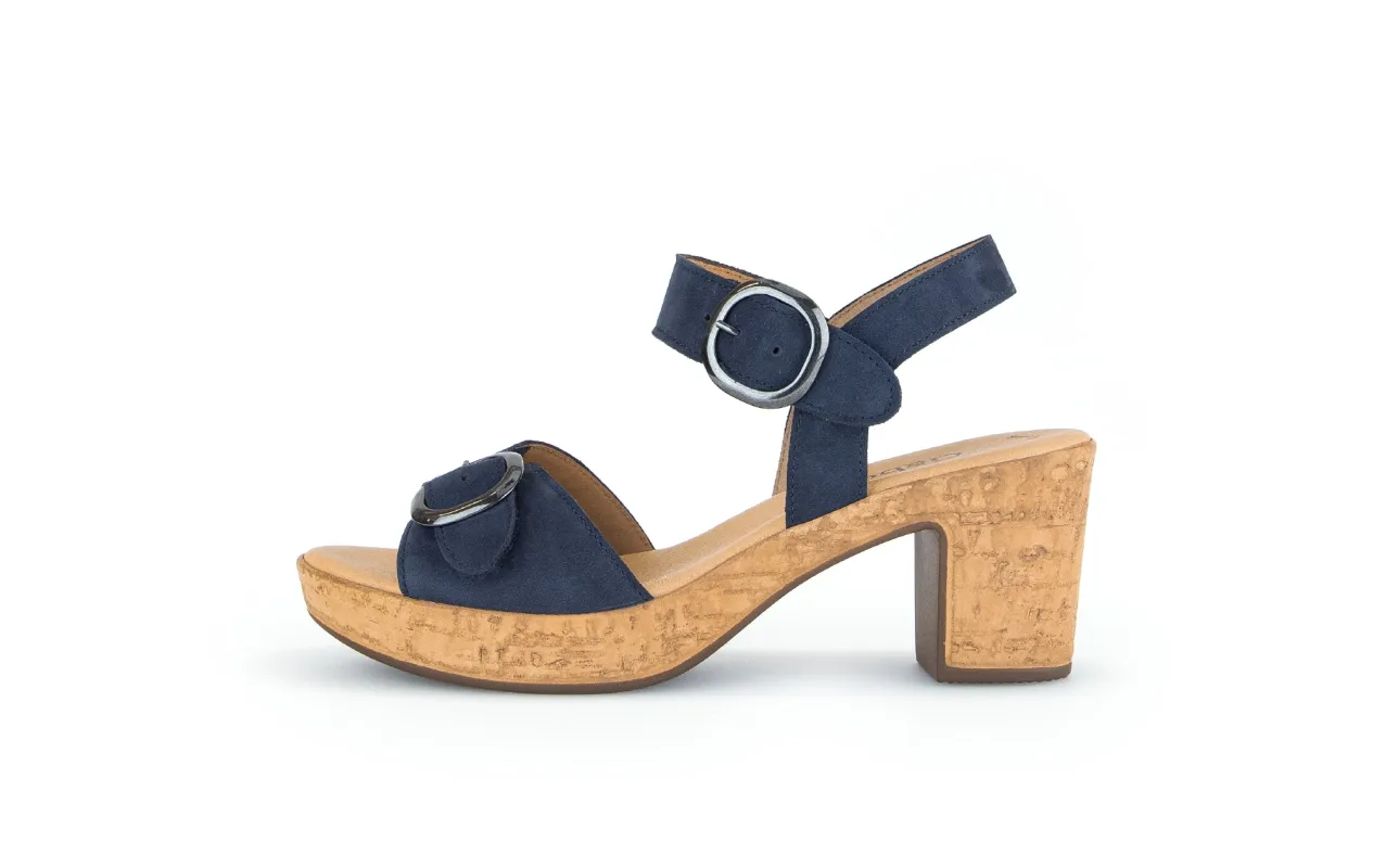 Gabor FANTASTICA Womens Sandals Dark Blue sold by Shuperb