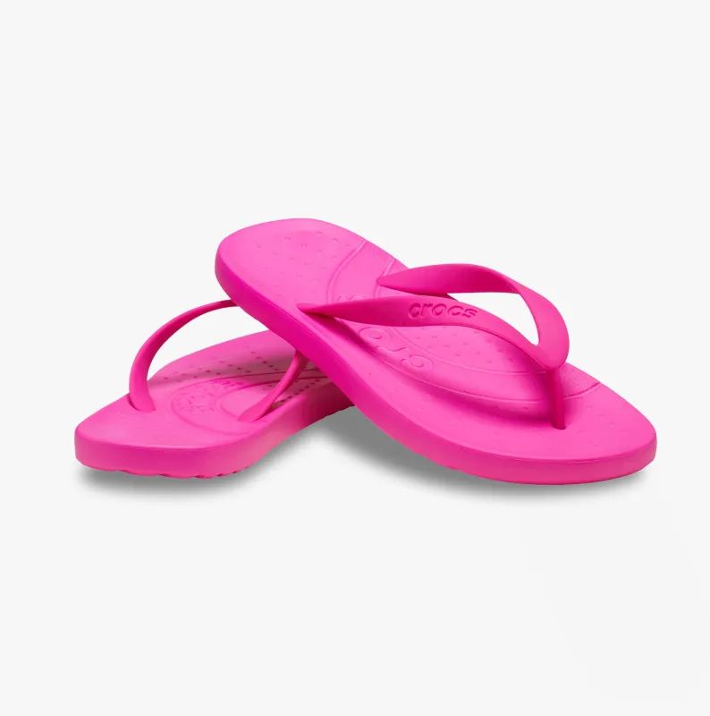 Crocs 210089-6TW Womens Flip Flops Pink Crush sold by Shuperb