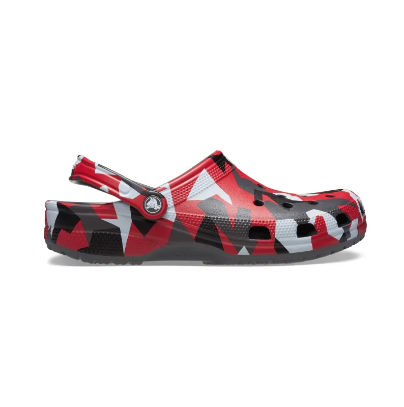 Crocs 211009-0IE GEO CAMO Mens Clogs Slate Grey/Multi made by Crocs