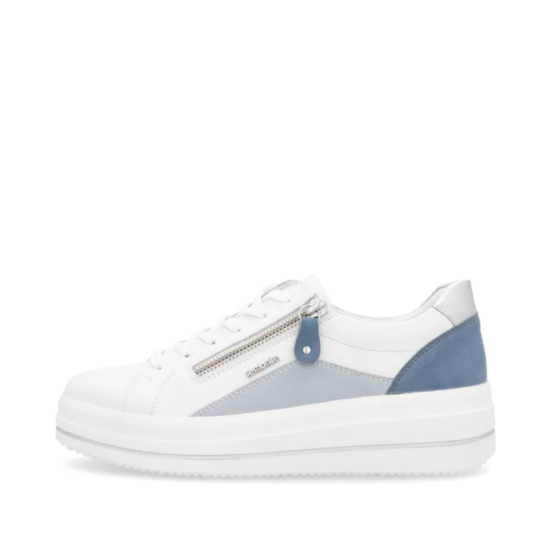 Remonte D1C01-84 Womens Trainers White Combination made by Remonte