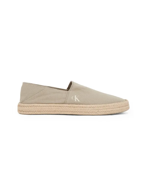 Calvin Klein ESPADRILLE Mens Canvas Shoes Weathered Teak sold by Shuperb