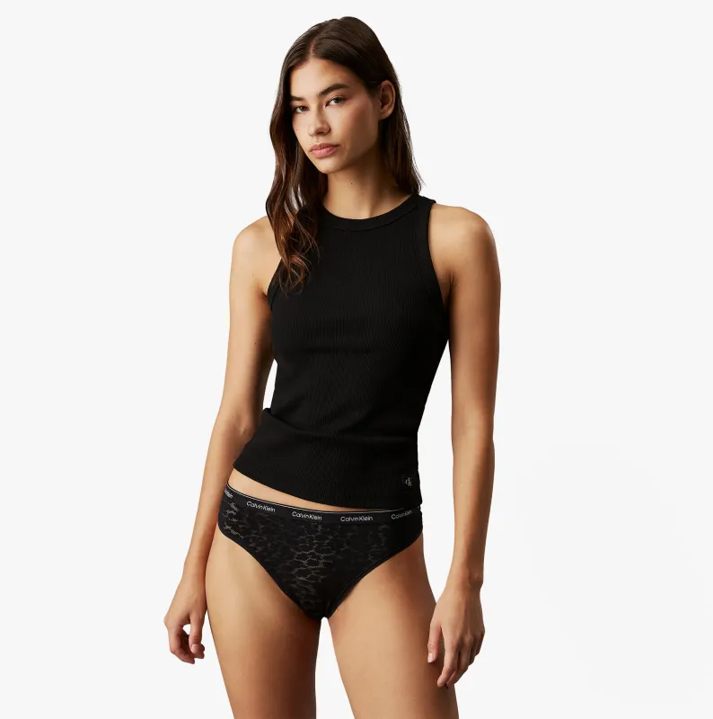 Calvin Klein BRAZILIAN LACE 3 Pack Womens Briefs Black sold by Shuperb