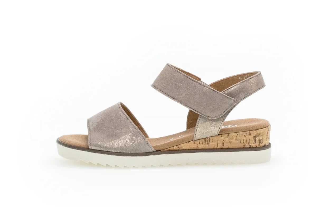Gabor RAYNOR Womens Sandals Mushroom sold by Shuperb