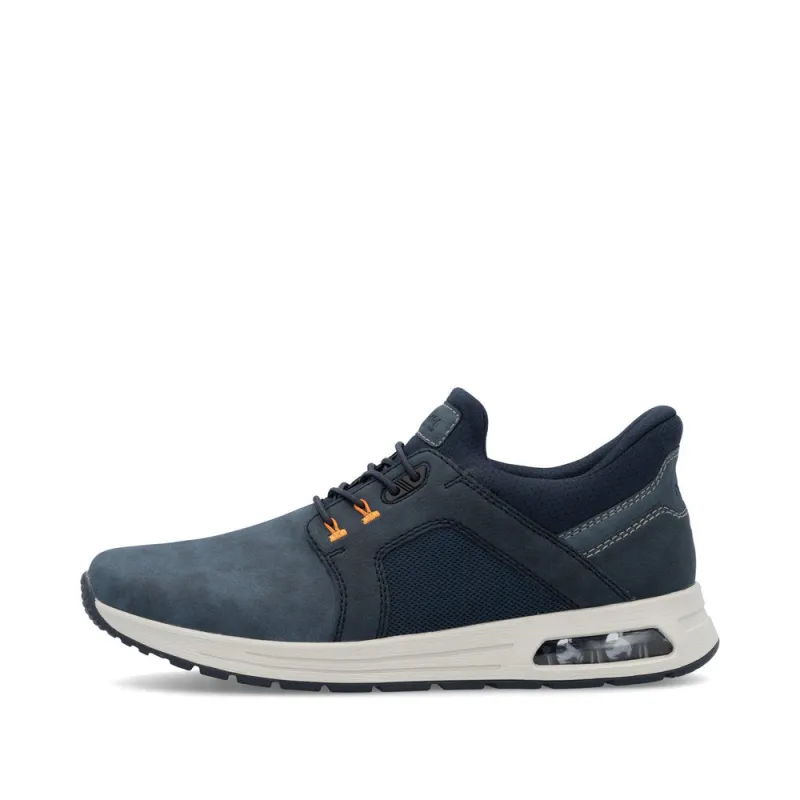 Rieker B1053-14 Mens Shoes Blue sold by Shuperb