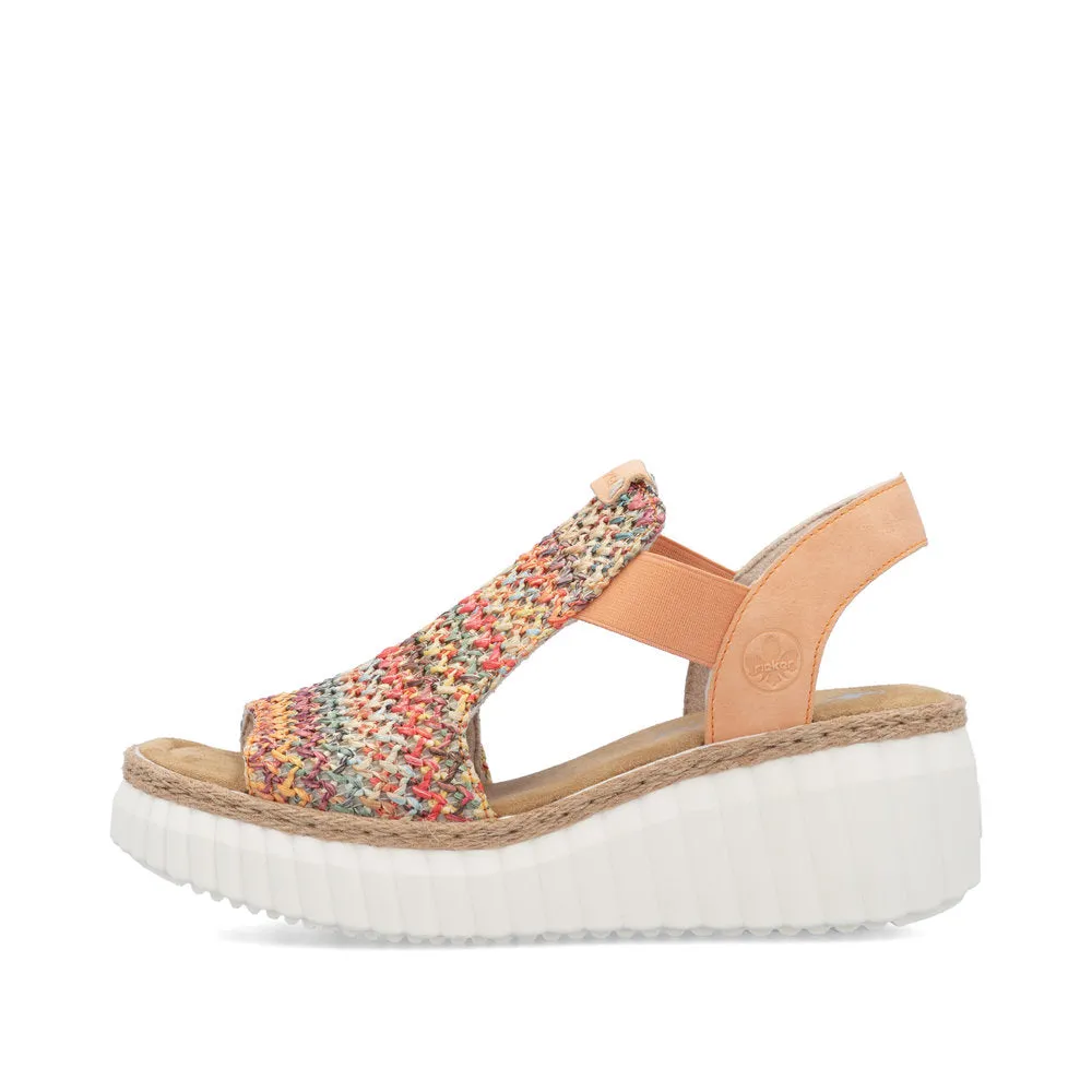 Rieker 69172-92 Womens Sandals Multi sold by Shuperb