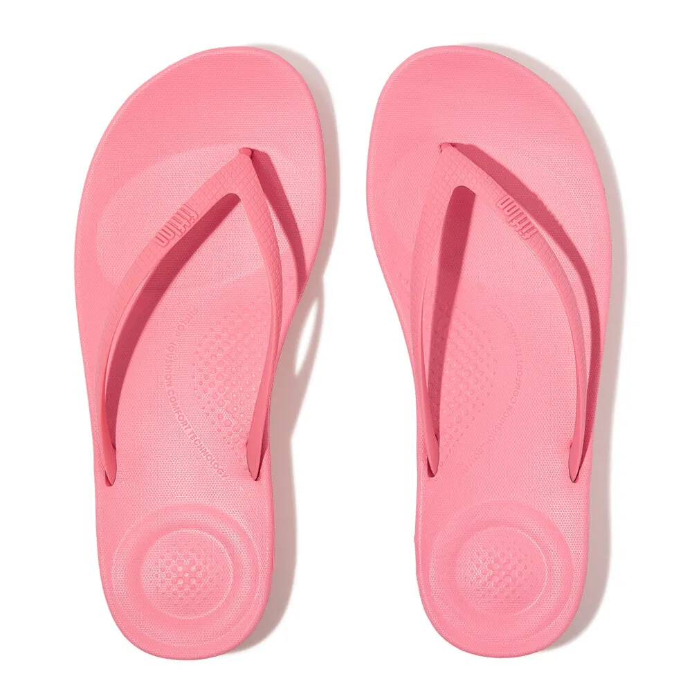FitFlop IQUSHION ERGONOMIC Womens Flip Flops Geranium Pink sold by Shuperb product image thumbnail 5