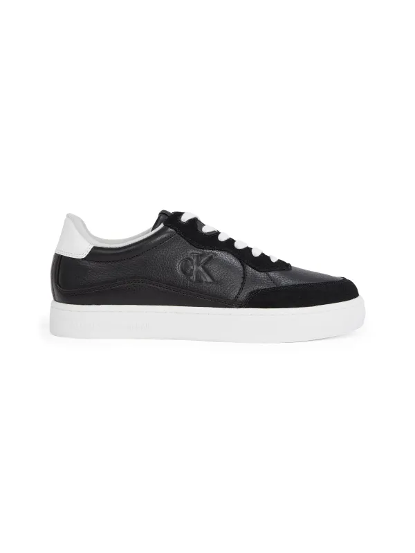 Calvin Klein CLASSIC CUPSOLE Mens Trainers Black/Bright White sold by Shuperb