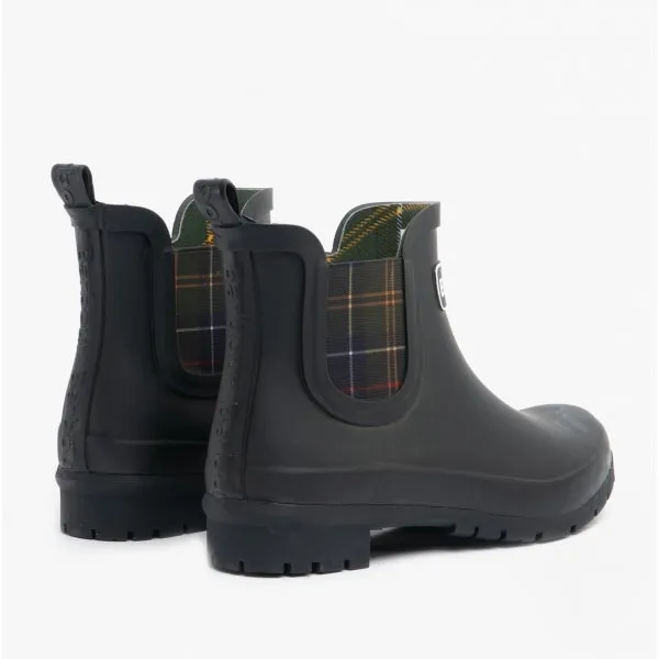 Barbour KINGHAM Womens Rubber Ankle Wellington Boots Black sold by Shuperb product image thumbnail 5