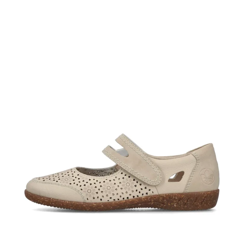 Rieker 47675-60 Womens Shoes Beige sold by Shuperb