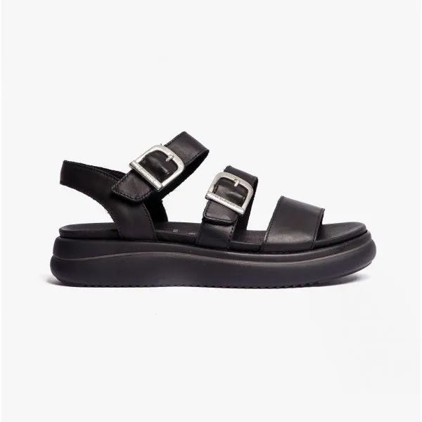DONATELLA Ladies Sandals Black sold by Shuperb