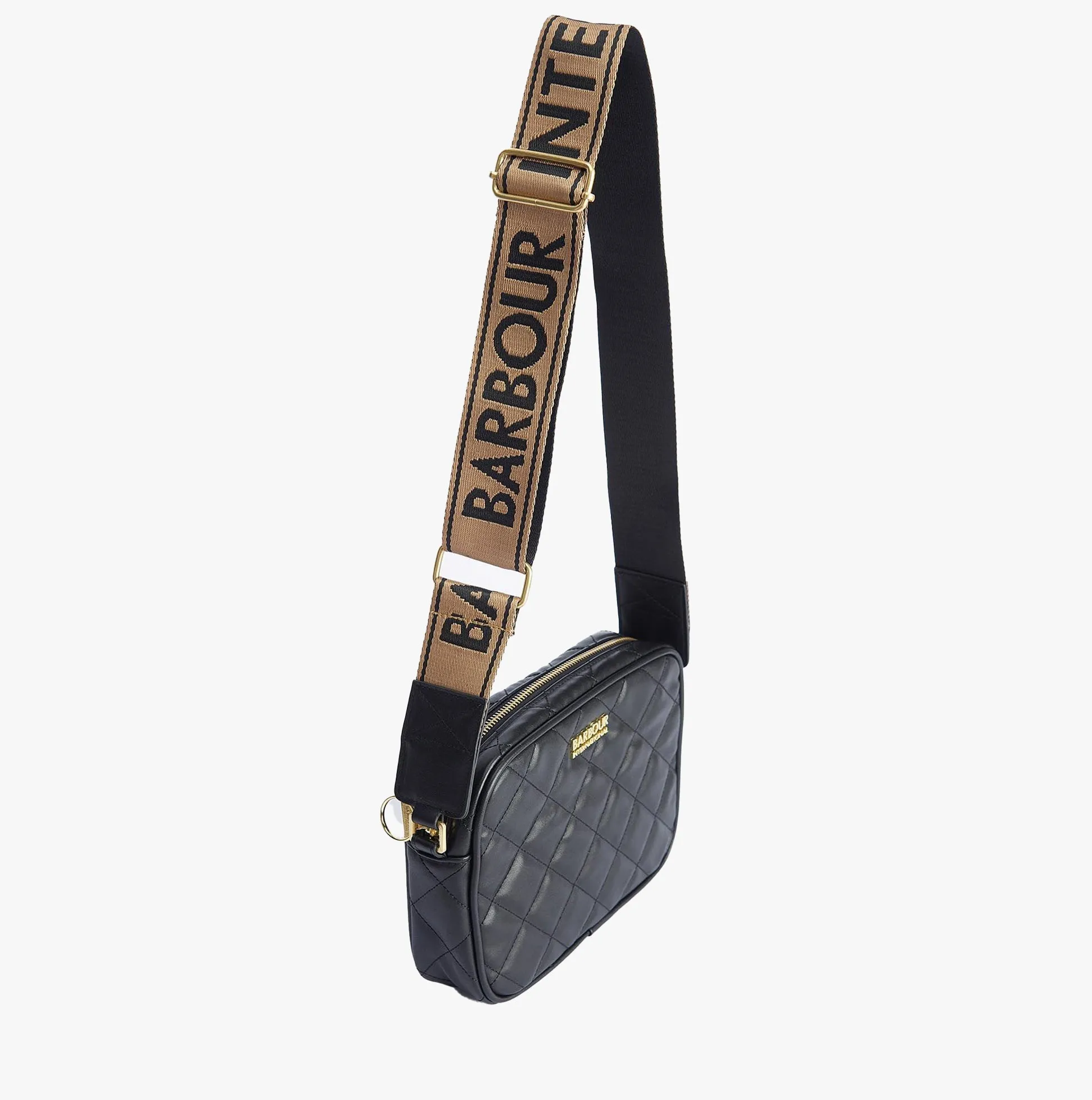 Barbour QUILTED SLOANE Womens Crossbody Bag Black sold by Shuperb product image thumbnail 2