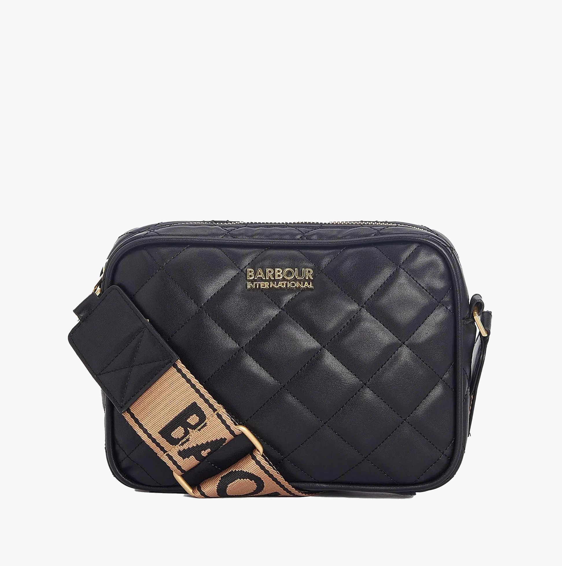 Barbour QUILTED SLOANE Womens Crossbody Bag Black sold by Shuperb product image thumbnail 4