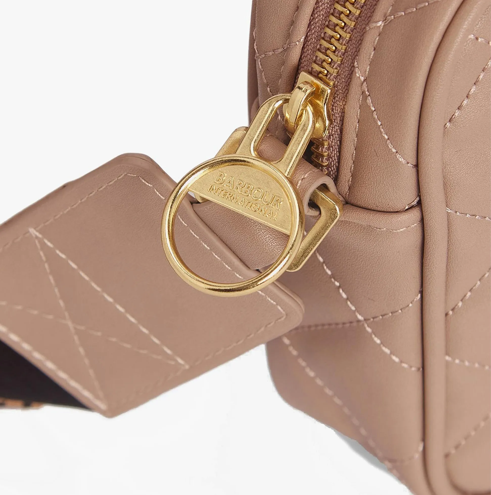 Barbour QUILTED SLOANE Womens Crossbody Bag Camel sold by Shuperb product image thumbnail 4