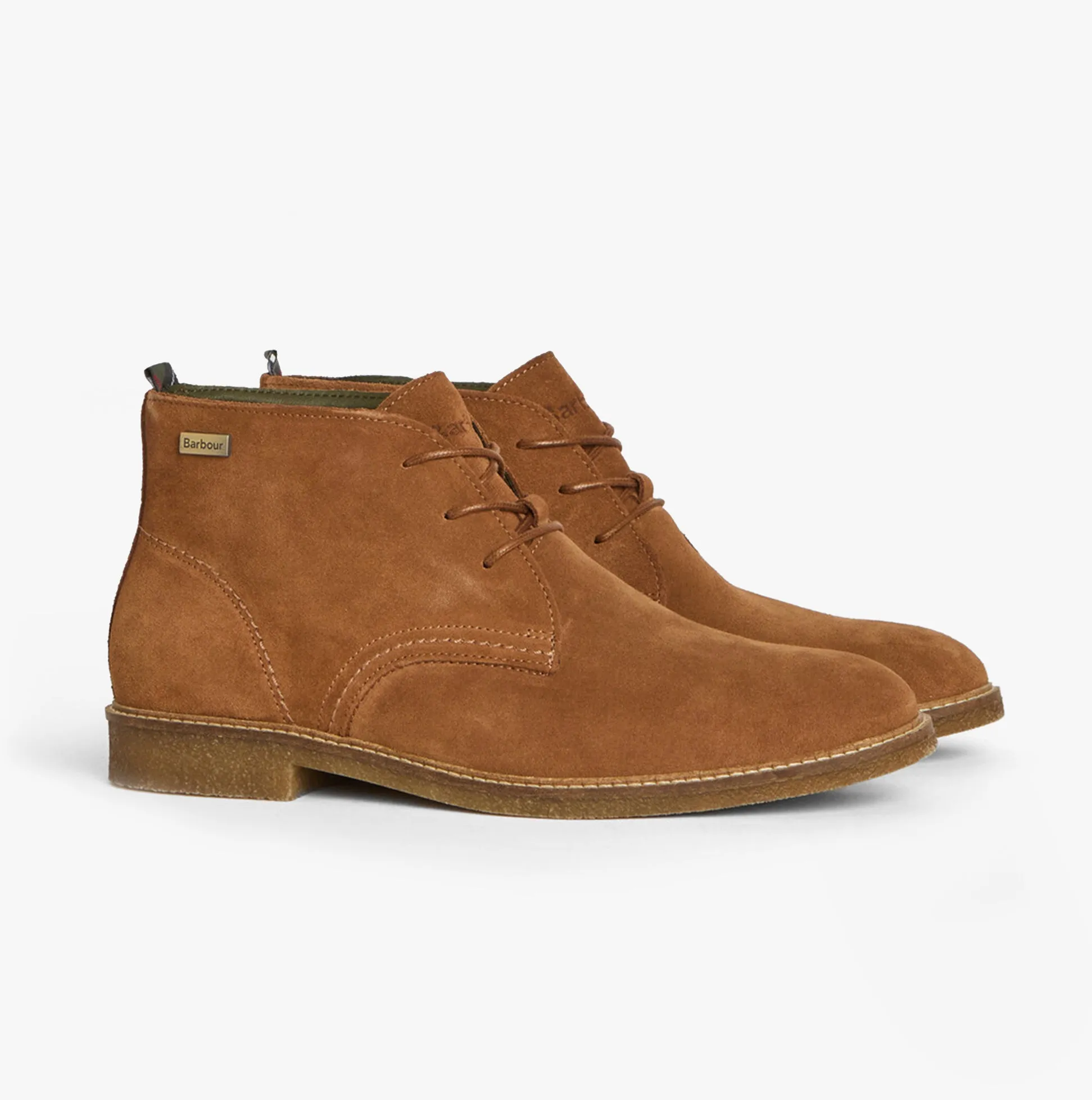 Barbour SONORAN Mens Desert Boots Fox Suede sold by Shuperb product image thumbnail 2