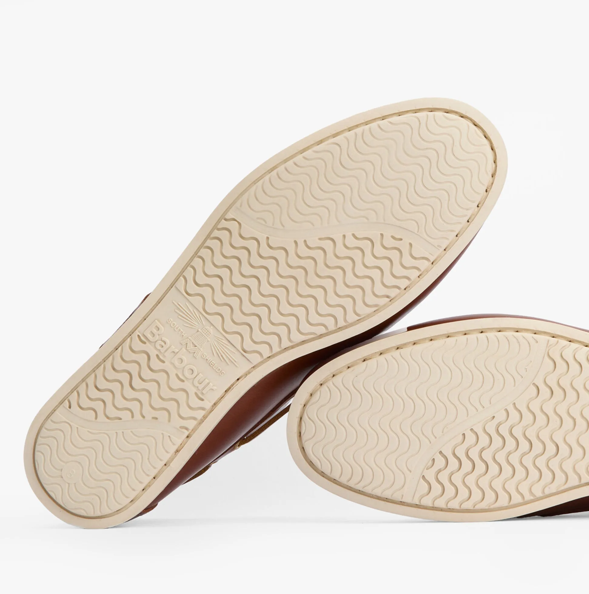 Barbour WAKE Mens Boat Shoes Cognac sold by Shuperb product image thumbnail 3