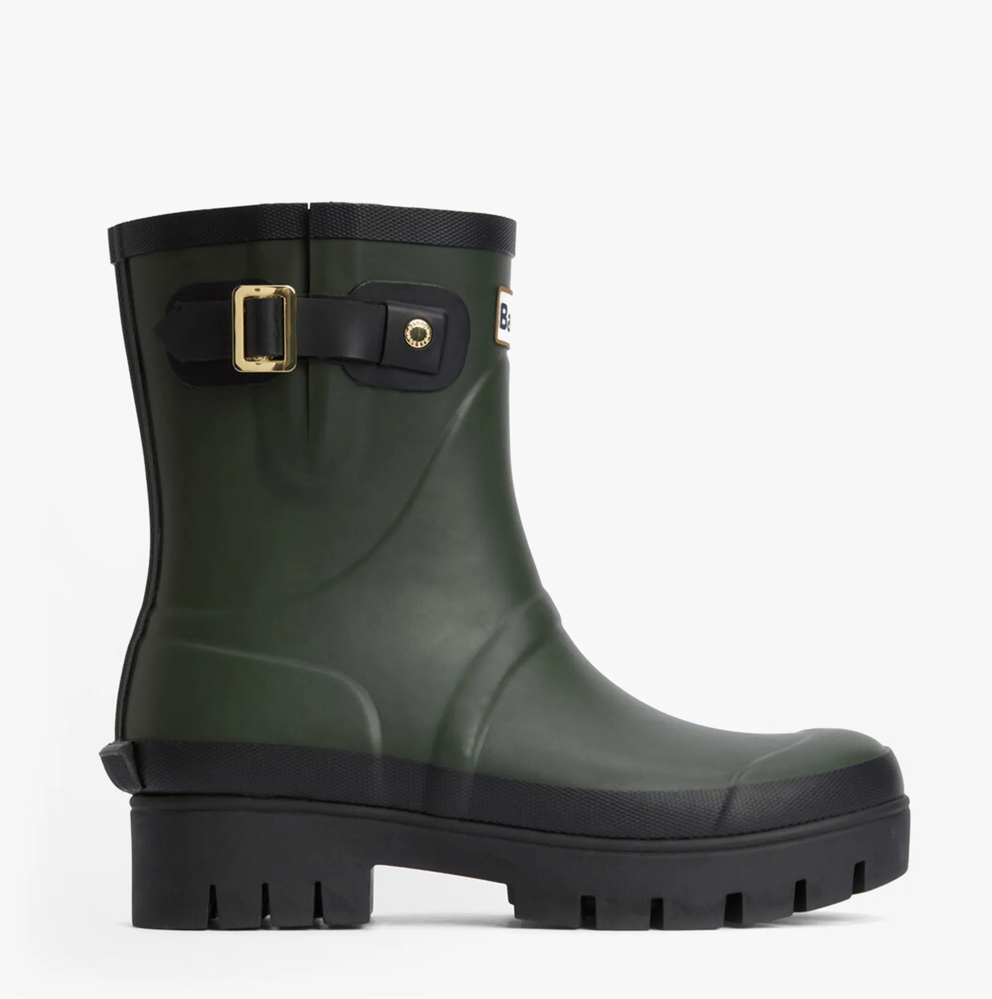 Barbour RAELYNN Womens Wellies Olive/Black sold by Shuperb