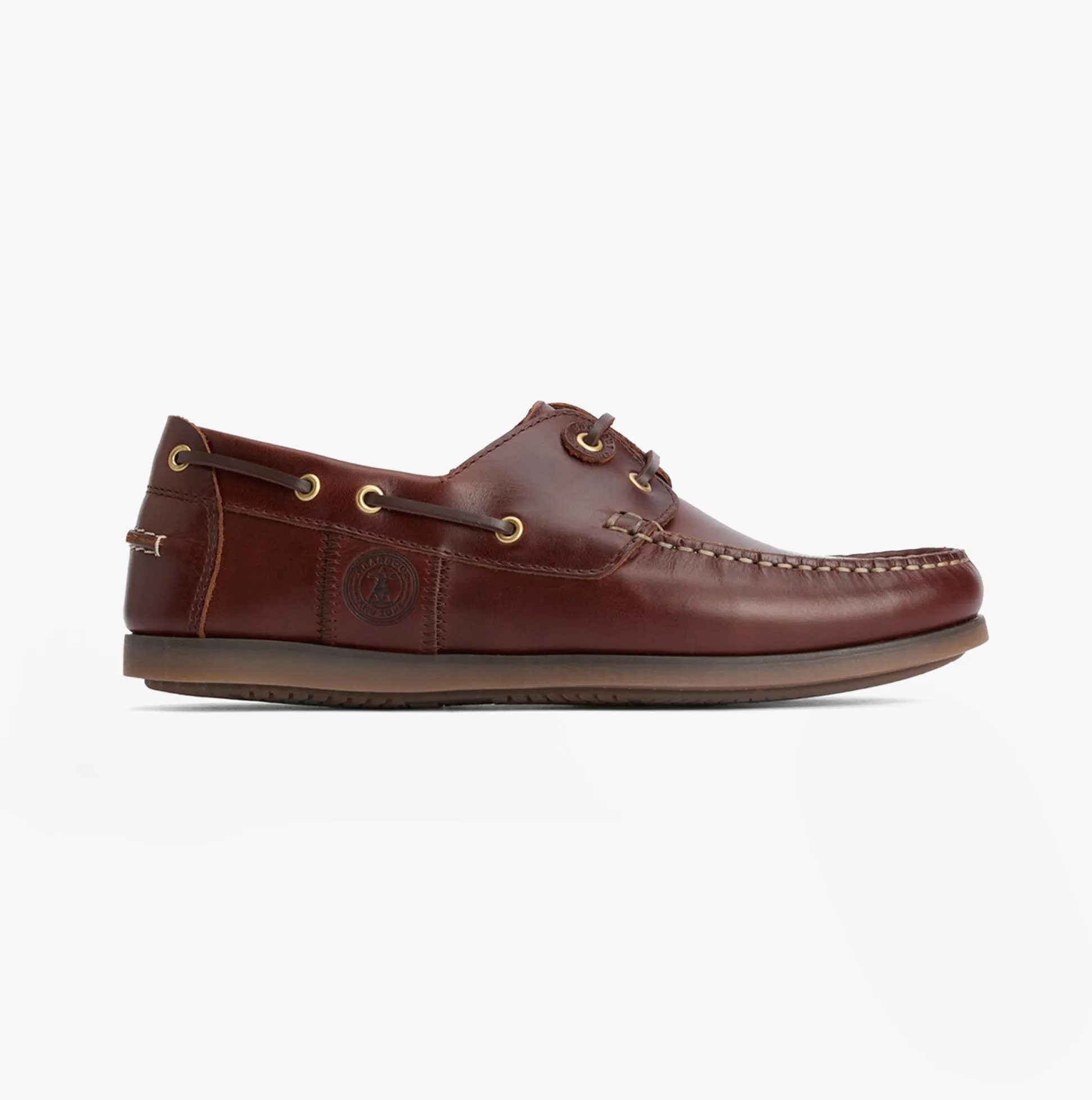 Barbour WAKE Mens Boat Shoes Mahogany sold by Shuperb product image thumbnail 2
