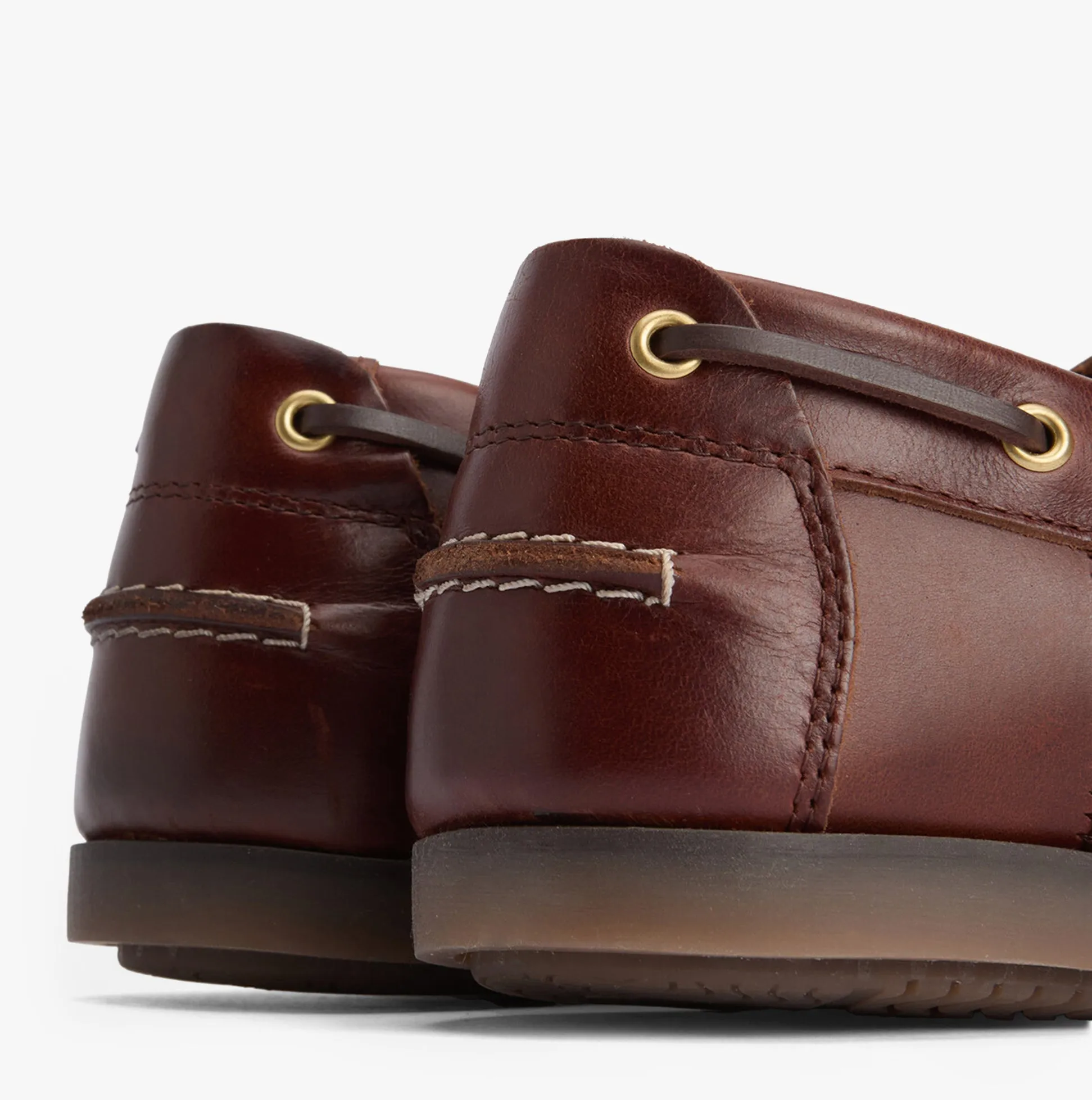 Barbour WAKE Mens Boat Shoes Mahogany sold by Shuperb product image thumbnail 5