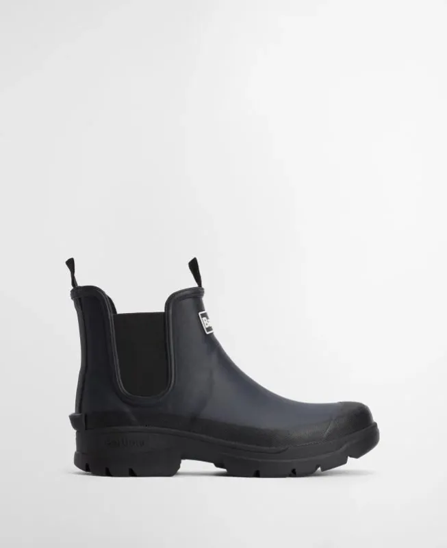 Barbour NIMBUS Mens Chelsea Wellies Navy made by Barbour