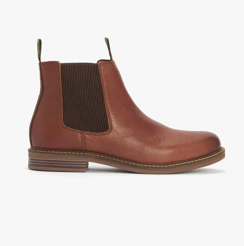 Barbour FARSLEY Mens Chelsea Boots Teak sold by Shuperb