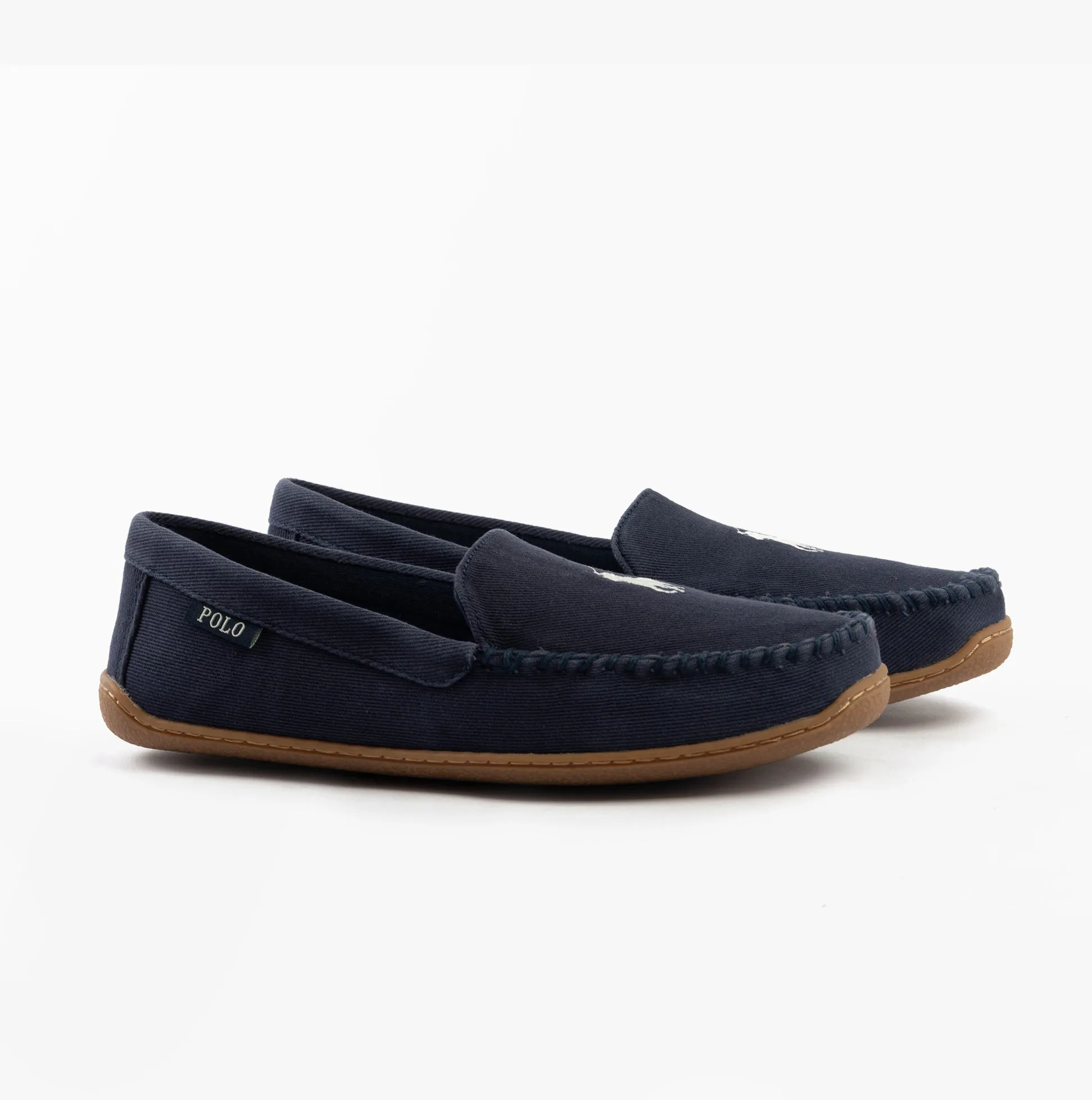 Polo Ralph Lauren BRENAN Mens Slippers Navy/Paper White sold by Shuperb product image thumbnail 2