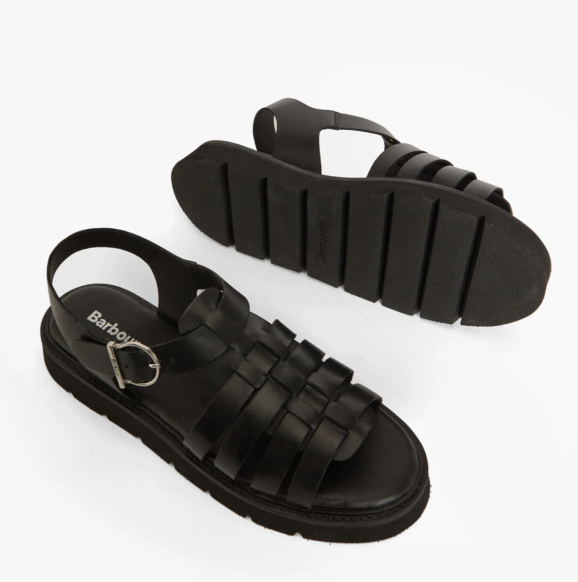 Barbour OTTERBURN Womens Fisherman Sandals Black sold by Shuperb product image thumbnail 4