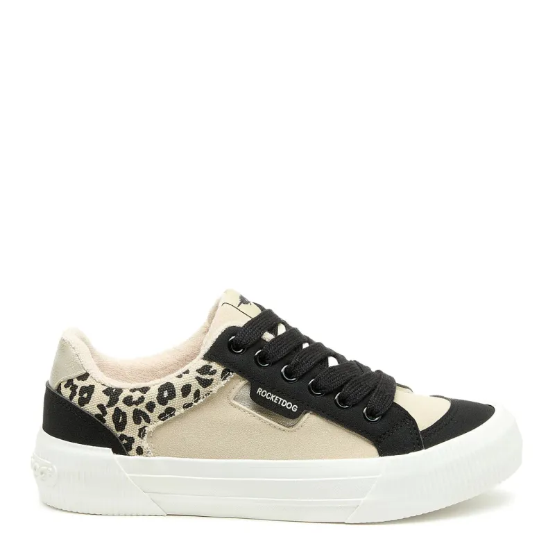 Rocket Dog CHEERY BLOCKED Womens Trainers Black/Natural sold by Shuperb