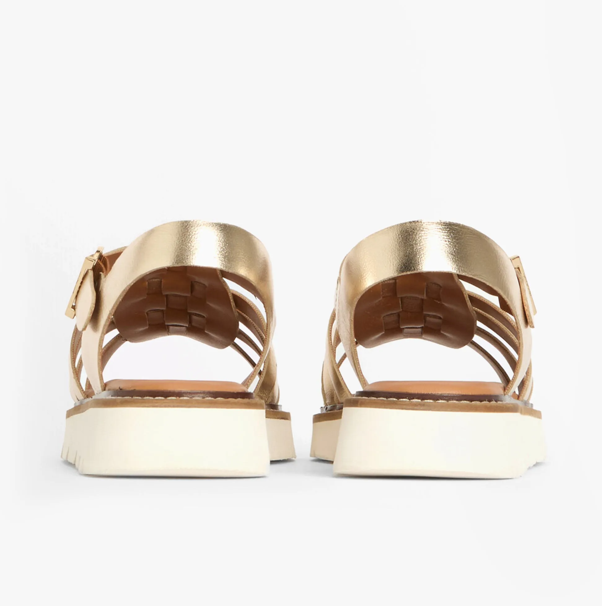 Barbour OTTERBURN Womens Fisherman Sandals Gold sold by Shuperb product image thumbnail 3