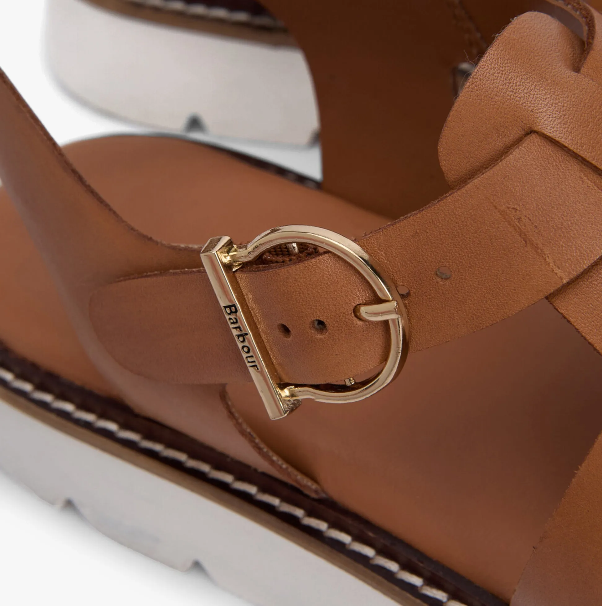 Barbour OTTERBURN Womens Fisherman Sandals Tan sold by Shuperb product image thumbnail 5