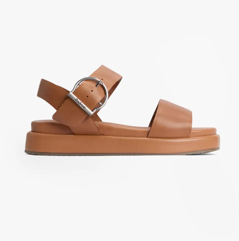 Barbour ERIN Womens Sandals Tan sold by Shuperb