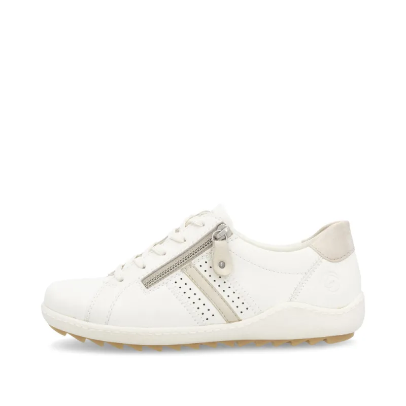 Remonte R1432-80 Womens Shoes White Combination sold by Shuperb