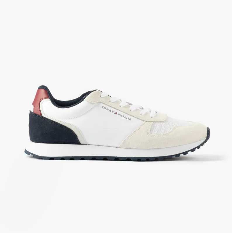 Tommy Hilfiger NEW RUNNER EVA MIX Mens Trainers White sold by Shuperb