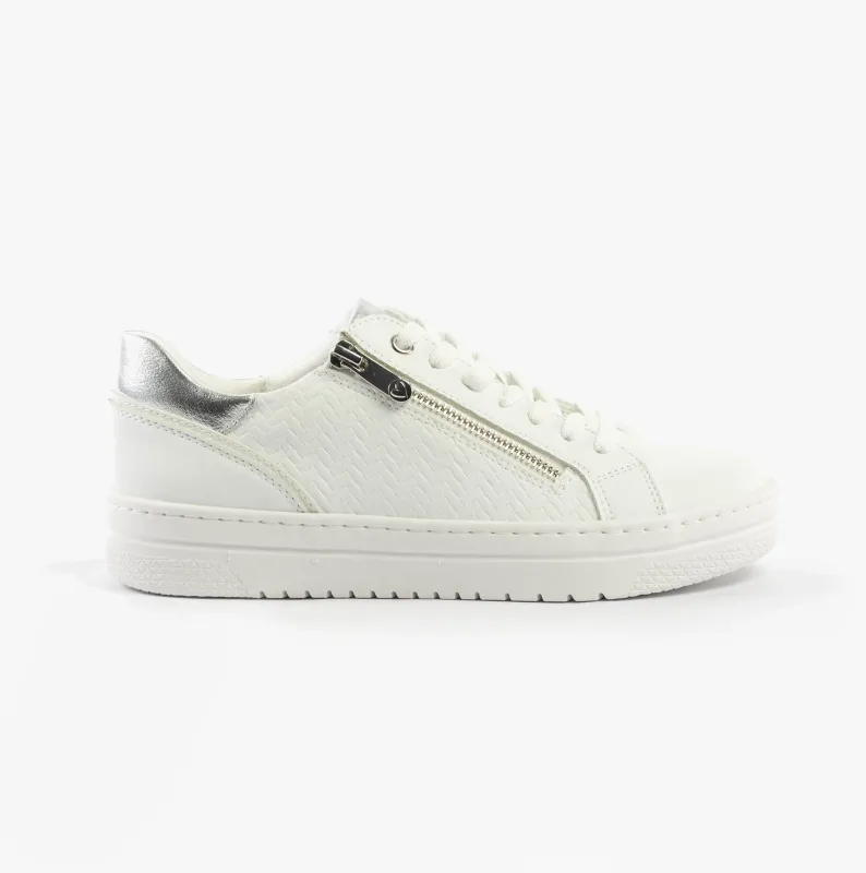 Marco Tozzi 23718-42-197 Womens Shoes White made by Shuperb