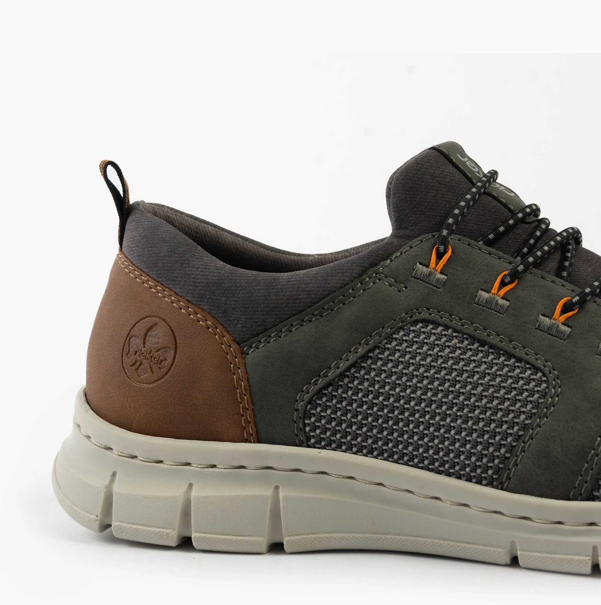 Rieker B7796-42 Mens Trainers Grey sold by Shuperb product image thumbnail 5