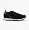 Tommy Hilfiger SUEDE LOGO Mens Trainers Black sold by Shuperb