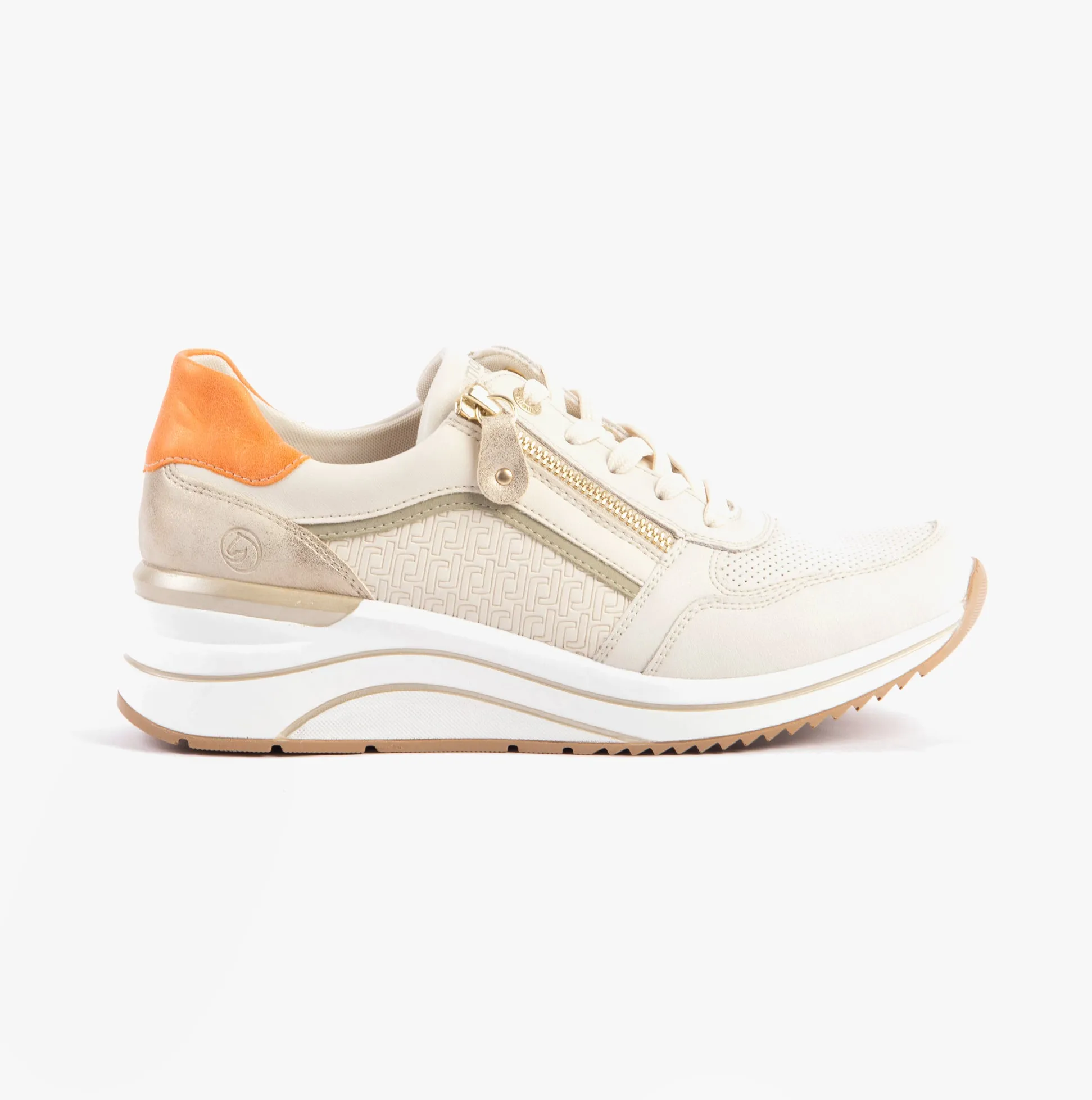 Remonte D0T10-80 Womens Shoes White Combination sold by Shuperb
