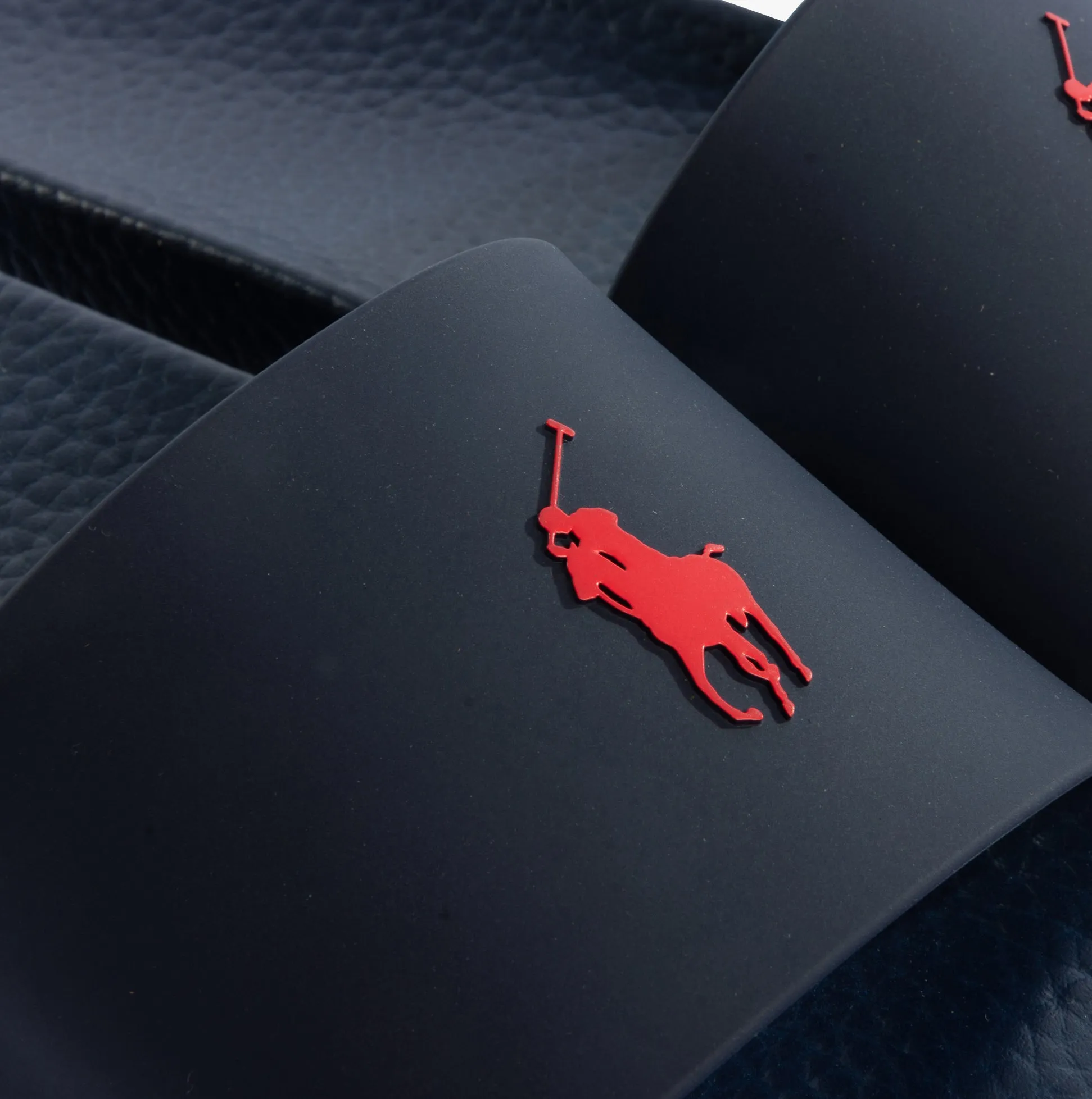 Polo Ralph Lauren POLO SLIDE Mens Sandals Navy/Red sold by Shuperb product image thumbnail 5