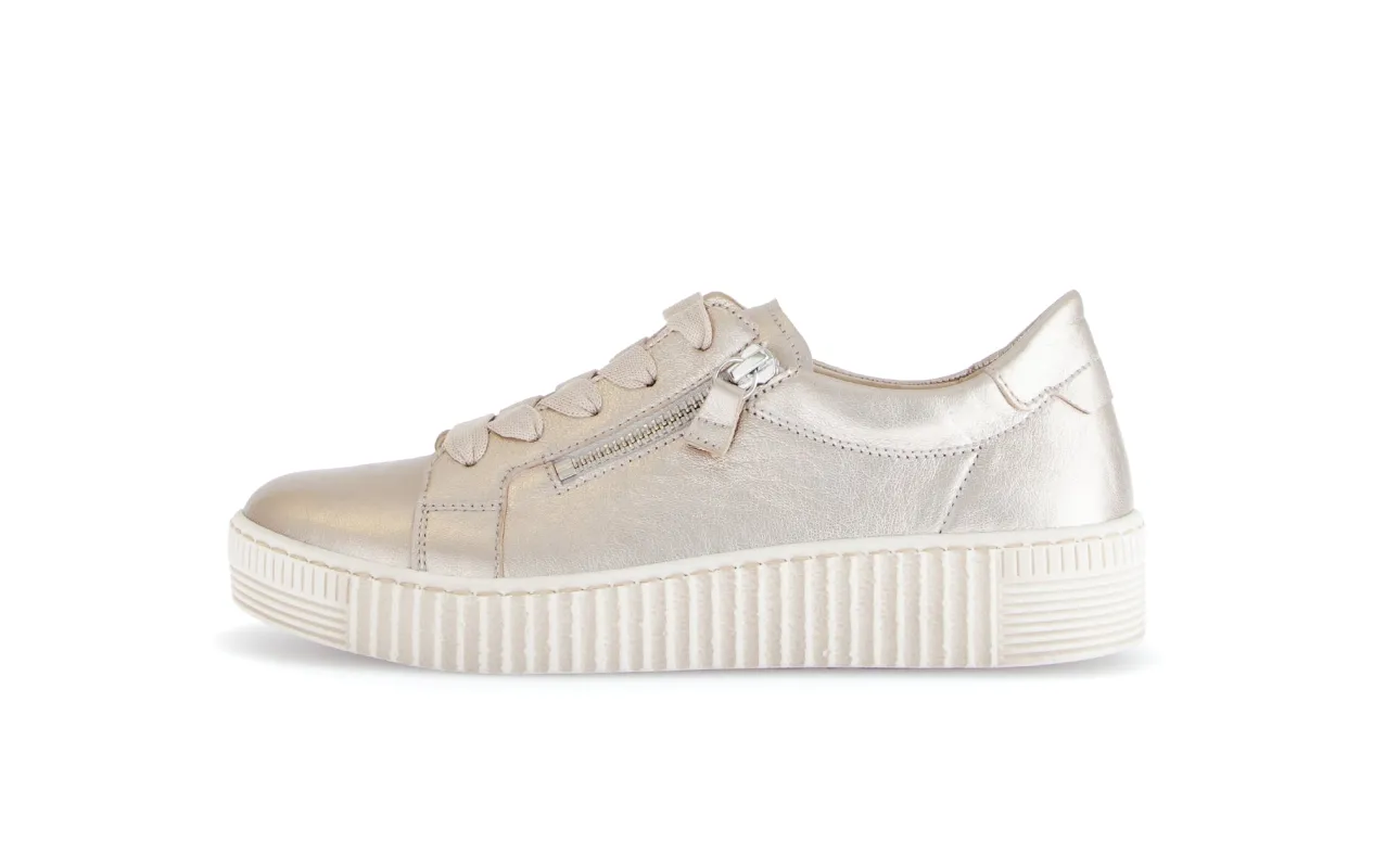 Gabor WISDOM Womens Trainers Beige sold by Shuperb