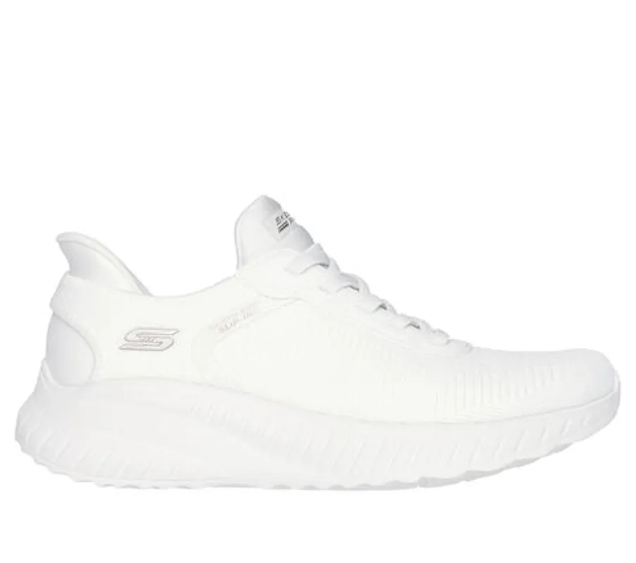 Skechers BOBS SPORT SQUAD Womens Trainers Off White sold by Shuperb