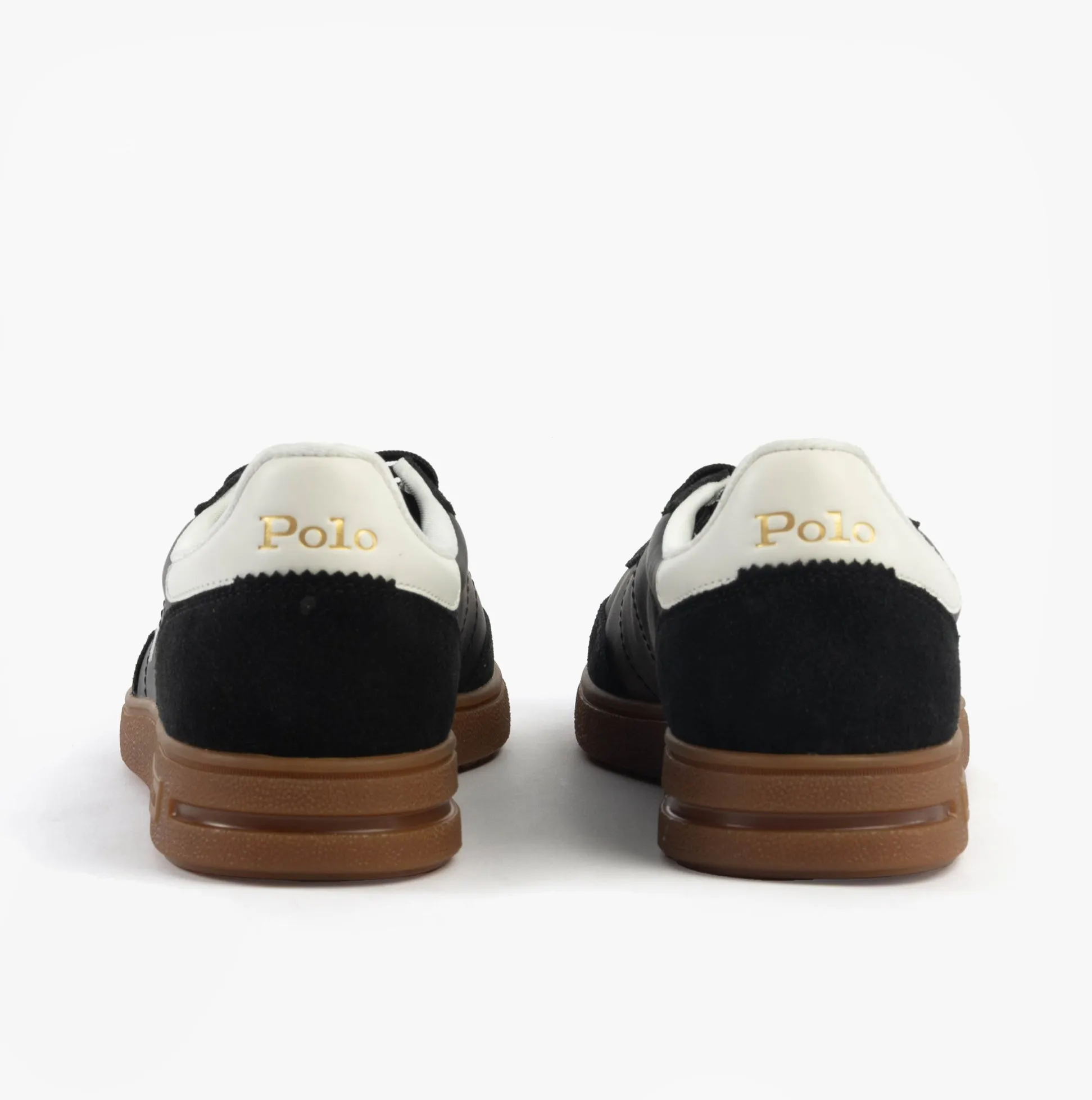 Polo Ralph Lauren BEDFORD Mens Trainers Black/White sold by Shuperb product image thumbnail 5