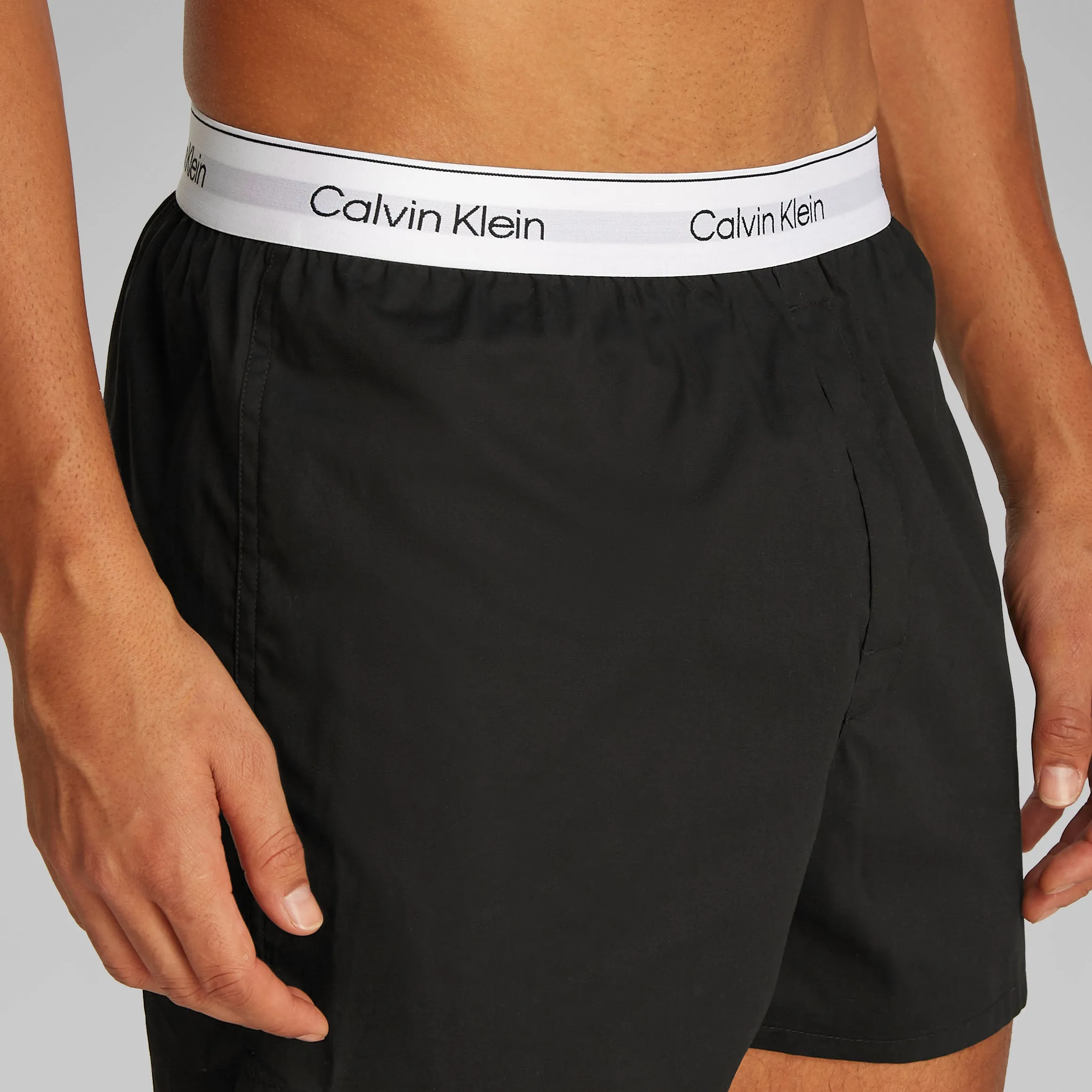 Calvin Klein BOXER SLIM 3 Pack Mens Black sold by Shuperb product image thumbnail 3