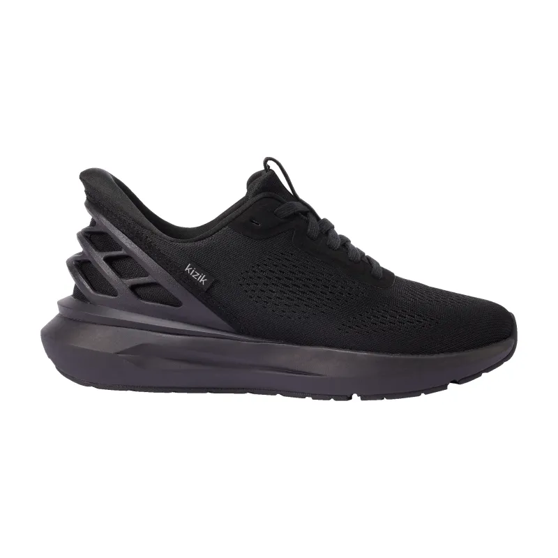 Kizik ATHENS 2.0 Mens Trainers Blackout sold by Shuperb