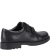 Hush Puppies BARRY Boys School Shoes Black sold by Shuperb