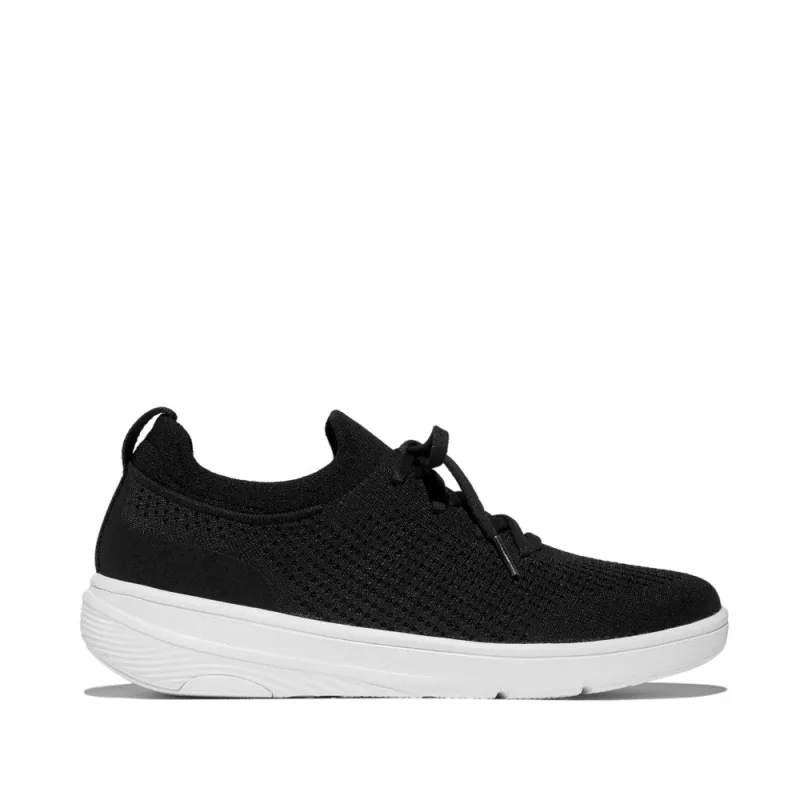 FitFlop SUPER-Q KNIT Womens Trainers Black sold by Shuperb