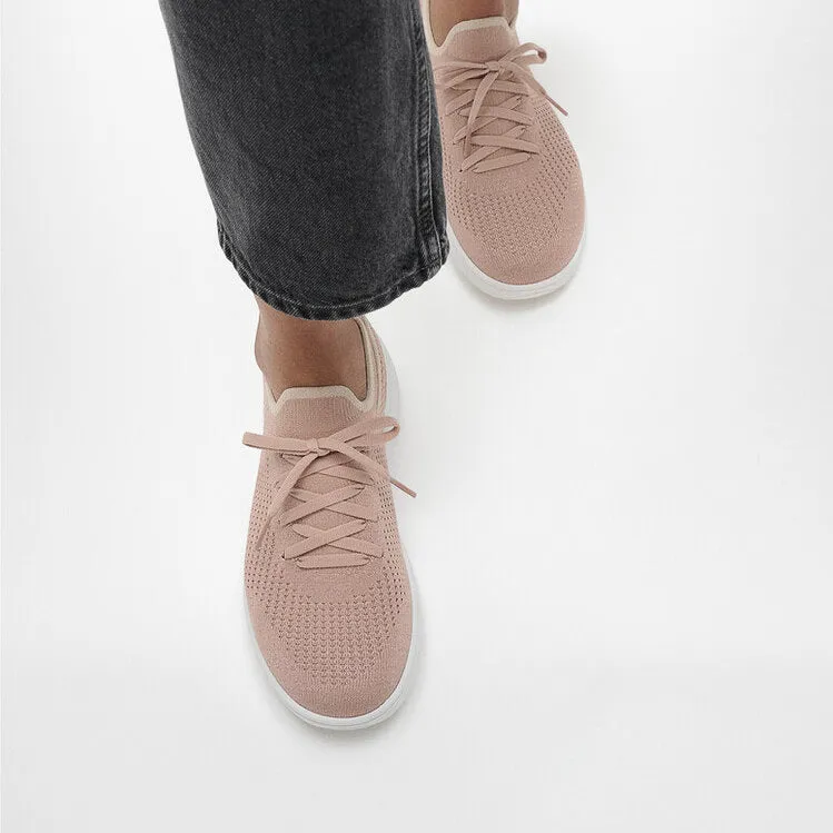 FitFlop SUPER-Q KNIT Womens Trainers Beige Buff/Rose Gold sold by Shuperb product image thumbnail 3