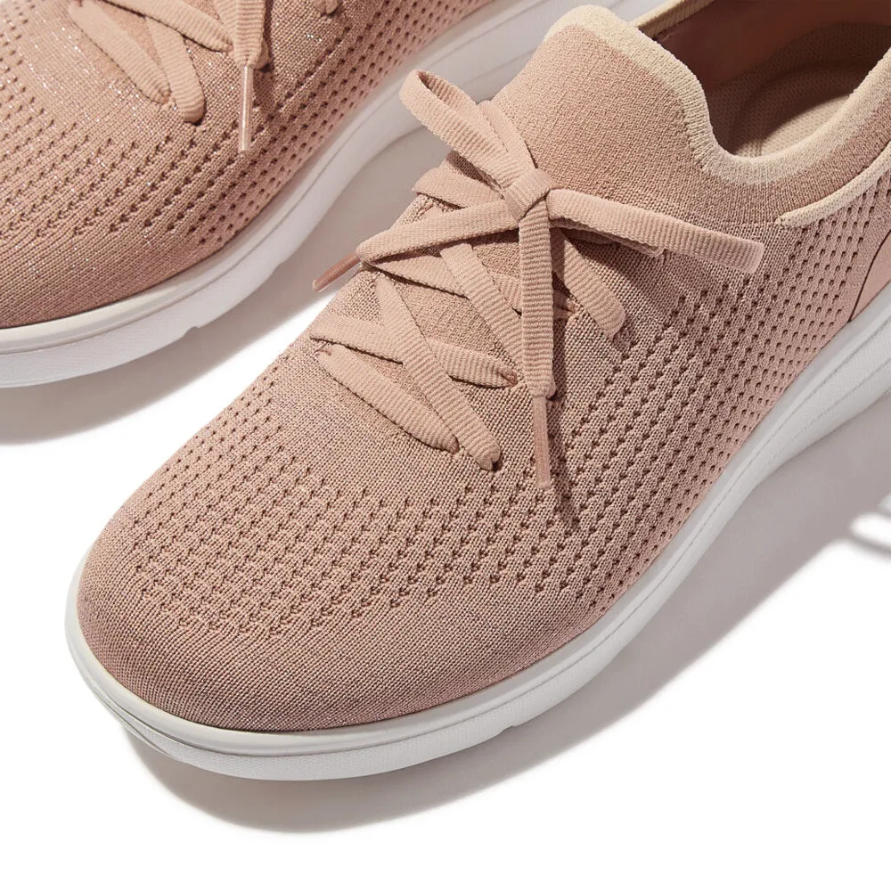 FitFlop SUPER-Q KNIT Womens Trainers Beige Buff/Rose Gold sold by Shuperb product image thumbnail 5