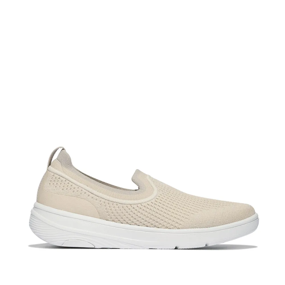 FitFlop SUPER-Q KNIT Womens Trainers Paris Beige sold by Shuperb