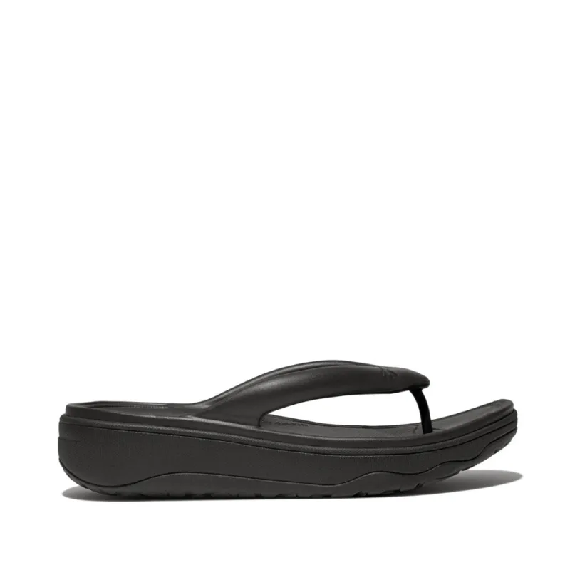 FitFlop RELIEFF RECOVERY Womens Toe Post Sandals Black sold by Shuperb