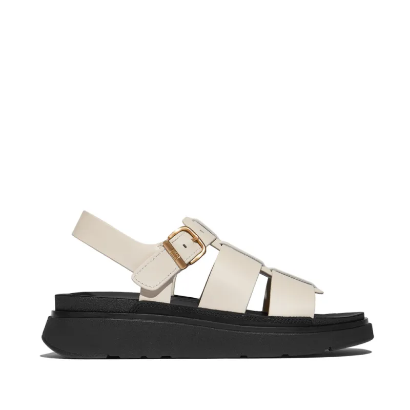 FitFlop GEN-FF LEATHER Womens Fisherman Sandals Paris Beige sold by Shuperb