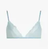 Calvin Klein SOFT STRETCH LACE Womens Triangle Bra Ether sold by Shuperb